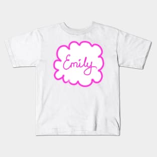 Emily. Female name. Kids T-Shirt